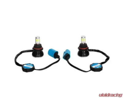 Octane Lighting 9007 SMD COB LED Low/Hi Beam Headlight Light Bulb 6000K 4000 Lumens 40W Pair - OL-G5-9007-LED