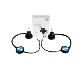 Octane Lighting H1 SMD COB LED Canbus Headlight/Fog Light Bulb 6000K 4000 Lumens 40W G5 Pair