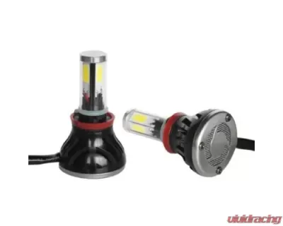 Octane Lighting H11 SMD COB LED Canbus Headlight/Fog Light Bulb 6000K 4000 Lumens 40W Pair - OL-G5-H11-LED