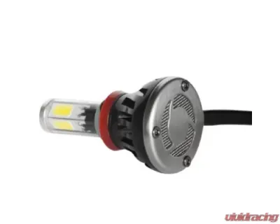 Octane Lighting H11 SMD COB LED Canbus Headlight/Fog Light Bulb 6000K 4000 Lumens 40W Pair - OL-G5-H11-LED