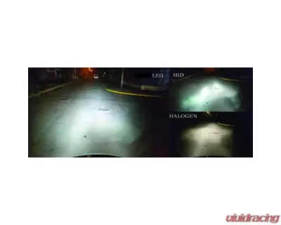 Octane Lighting H13 SMD COB LED Low/Hi Beam Headlight Light Bulb 6000K 4000 Lumens 40W Pair - OL-G5-H13-LED