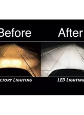 Octane Lighting H13 SMD COB LED Low/Hi Beam Headlight Light Bulb 6000K 4000 Lumens 40W Pair                                     - OL-G5-H13-LED - Image 11