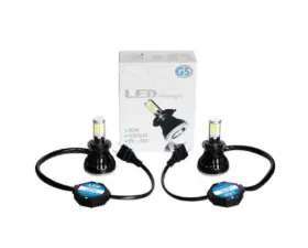 Octane Lighting H7 SMD COB LED Canbus Headlight/Fog Light Bulb 6000K 4000 Lumens 40W Pair