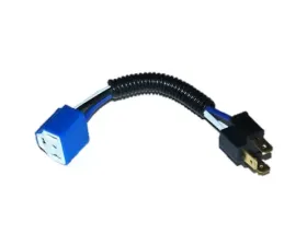 Octane Lighting Ceramic H4 Hi Watt Heat Headlight Headlamp Light Bulb Wiring Harness Socket Plug