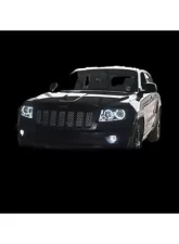 Octane Lighting Cherokee Multi-Color Changing LED RGB Halo Headlight Rings Jeep Grand Cherokee 2011-2014                                     - OL-JEEP-001 - Image 5