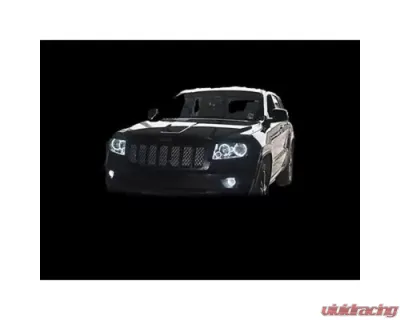 Octane Lighting Cherokee Multi-Color Changing LED RGB Halo Headlight Rings Jeep Grand Cherokee 2011-2014 - OL-JEEP-001