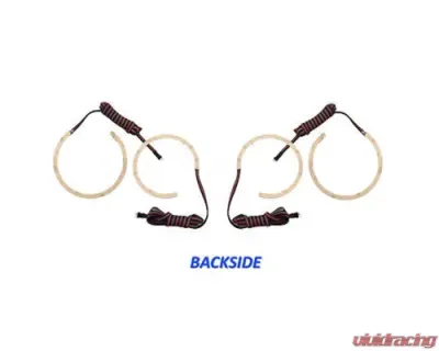 Octane Lighting Cherokee Multi-Color Changing LED RGB Halo Headlight Rings Jeep Grand Cherokee 2011-2014 - OL-JEEP-001