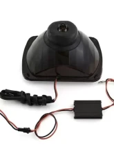 Octane Lighting 7X6 Inch Blue SMD LED Halo Angel Eye Clear Headlight 55/60W Halogen Single Light Bulb                                     - OL-134-B - Image 2