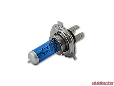 Octane Lighting 7X6 Inch Blue SMD LED Halo Angel Eye Clear Headlight 55/60W Halogen Single Light Bulb - OL-134-B