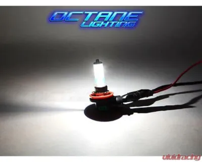 Octane Lighting H11 Bulb 12-Volt 55W Halogen Super White 6000K - Paper Boxed - OL-032-20