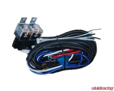 Octane Lighting 4-Headlight H4/9003 Relay Harness w/ Ceramic Hi-Heat Sockets - OL-H4-4-RH