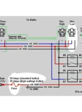 Octane Lighting 4-Headlight H4/9003 Relay Harness w/ Ceramic Hi-Heat Sockets                                     - OL-H4-4-RH - Image 8