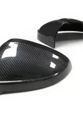 EZ Carbon Dry Carbon Mirror Cover Audi C8 A6 | S6 | RS6                                     - AC8NORDRYMIR014 - Image 3