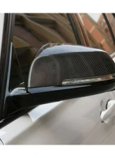EZ Carbon OEM Style Dry Carbon Mirror Cover BMW F-Chassis 1-Series | 2-Series | 3-Series | 4-Series                                     - F30NORDRYMIR001 - Image 2