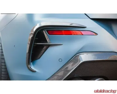 EZ Carbon Dry Carbon Rear Splitter Inner Part BMW 8-Series G14 - G14XBXDRYRCA032