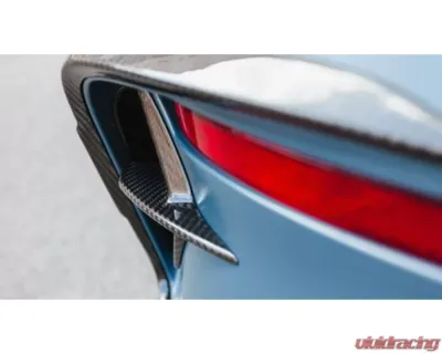 EZ Carbon Dry Carbon Rear Splitter Inner Part BMW 8-Series G14 - G14XBXDRYRCA032