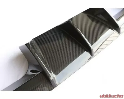 EZ Carbon OEM Look Dry Carbon Diffuser BMW M3 | M4 G8X - G8XOEMDRYDIF044