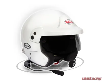 Bell Racing MAG-10 Rally Sport Helmet - White - 1443A04