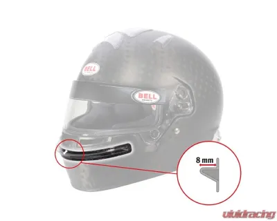 Bell Racing HP7 Clear Chin Bar Gurney - 2050061