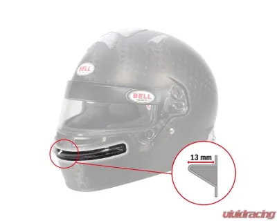 Bell Racing HP7 Clear Chin Bar Gurney - 2050062