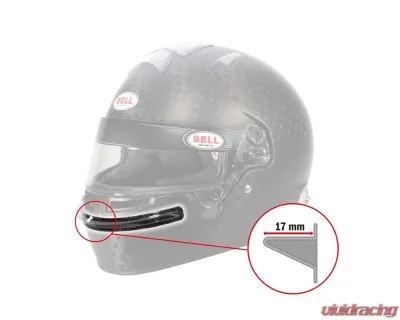 Bell Racing HP7 Clear Chin Bar Gurney - 2050063