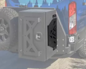 Backwoods Adventure Mods Aluminum Cabinet Box Accessory Panel, Side