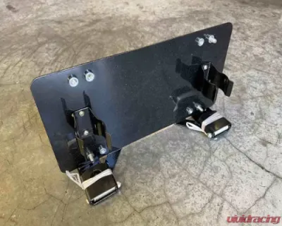 Backwoods Adventure Mods Flip Up License Plate Holder, Roller Fairlead - BW07-0002