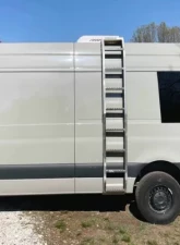Backwoods Adventure Mods Ladder for OEM Tracks w/o Roof Rack Mercedes Sprinter 2014+                                     - BW8415-7985 / BWMS3A-8900 / BWMS3A-8885 - Image 4