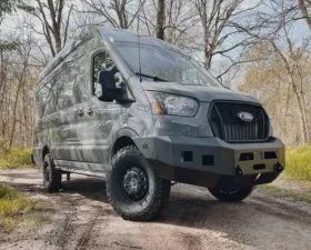 Backwoods Adventure Mods Front Bumper w/o Bull Bar Ford Transit 2020+