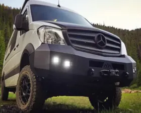 Backwoods Adventure Mods Front Bumper w/o Bull Bar Mercedes Sprinter 2014-2018