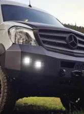 Backwoods Adventure Mods Front Bumper w/o Bull Bar Mercedes Sprinter 2014-2018                                     - BWMEMS-103XXFFB - Image 3