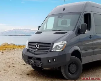Backwoods Adventure Mods Front Bumper w/o Bull Bar Mercedes Sprinter 2014-2018 - BWMEMS-103XXFFB