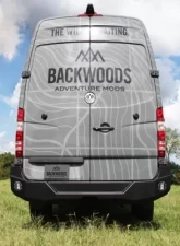 Backwoods Adventure Mods Rear Bumper Mercedes Sprinter 2014-2018                                     - BWMEMS-203ZZSSB - Image 2