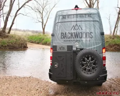 Backwoods Adventure Mods Rear Swing Out Bumper Mercedes Sprinter 2014-2018 - BWMEMS-203ZZVVB