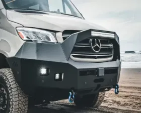 Backwoods Adventure Mods Front Bumper w/ Bull Bar Mercedes Sprinter 2019+