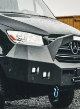 Backwoods Adventure Mods Front Bumper w/ Bull Bar Mercedes Sprinter 2019+                                     - BWMS3S-103UUIIB - Image 4