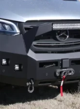 Backwoods Adventure Mods Front Bumper w/ Bull Bar Mercedes Sprinter 2019+                                     - BWMS3S-103UUIIB - Image 6