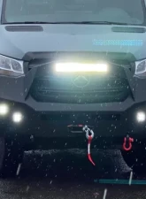 Backwoods Adventure Mods Front Bumper w/ Bull Bar Mercedes Sprinter 2019+                                     - BWMS3S-103UUIIB - Image 8