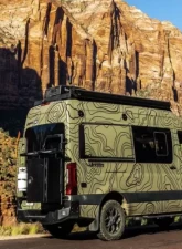 Backwoods Adventure Mods Rear Bumper Mercedes Sprinter 2019+                                     - BWMS3S-203ZZSSB - Image 2