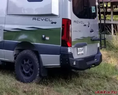Backwoods Adventure Mods Rear Bumper Mercedes Sprinter 2019+ - BWMS3S-203ZZSSB