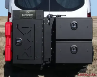 Backwoods Adventure Mods Rear Swing Out Bumper Mercedes Sprinter 2019+ - BWMS3S-203ZZVVB