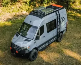 Backwoods Adventure Mods DRIFTR Roof Rack 144 Mercedes Sprinter 2014+
