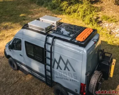Backwoods Adventure Mods DRIFTR Roof Rack 170 Mercedes Sprinter 2014+ - BWS-0170-DRFT