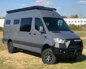 Backwoods Adventure Mods Roof Rack, SLIM 144 Mercedes Sprinter 2014+