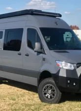 Backwoods Adventure Mods Roof Rack, SLIM 144 Mercedes Sprinter 2014+                                     - BWS-0144-SLIM - Image 10