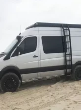 Backwoods Adventure Mods Roof Rack, SLIM 144 Mercedes Sprinter 2014+                                     - BWS-0144-SLIM - Image 2
