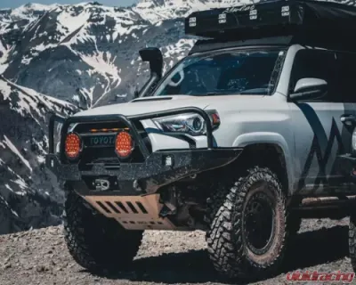 Backwoods Adventure Mods Hi-Lite Overland Front Bumper w/ Bull Bar Toyota 4Runner 2014-2022 - BWT4R5-103FGBBB