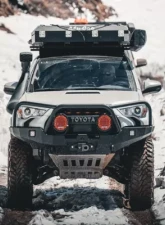 Backwoods Adventure Mods Hi-Lite Overland Front Bumper w/ Bull Bar Toyota 4Runner 2014-2022                                     - BWT4R5-103FGBBB - Image 2