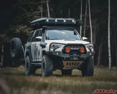 Backwoods Adventure Mods Hi-Lite Overland Front Bumper w/ Bull Bar Toyota 4Runner 2014-2022 - BWT4R5-103FGBBB