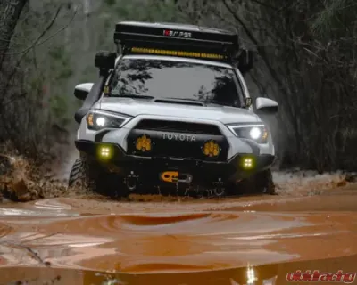 Backwoods Adventure Mods Hi-Lite Overland Front Bumper w/o Bull Bar Toyota 4Runner 2014-2022 - BWT4R5-103XXBBB